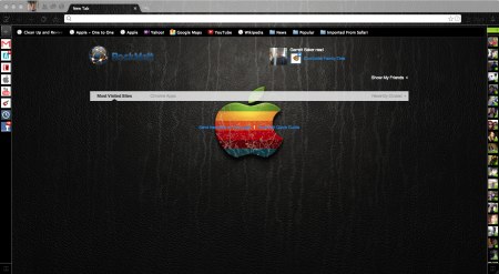 Cracked apple color logo screenshot