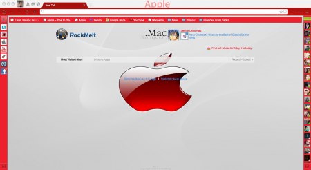 Red apple screenshot