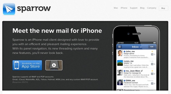 Sparrow for iphone 20121106