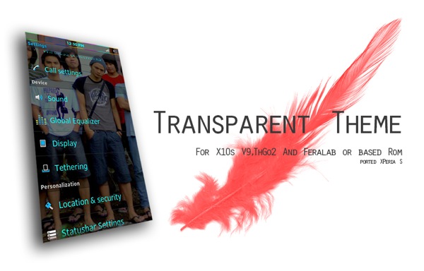 TransparentTheme